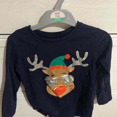 3-4y long sleeve Christmas top