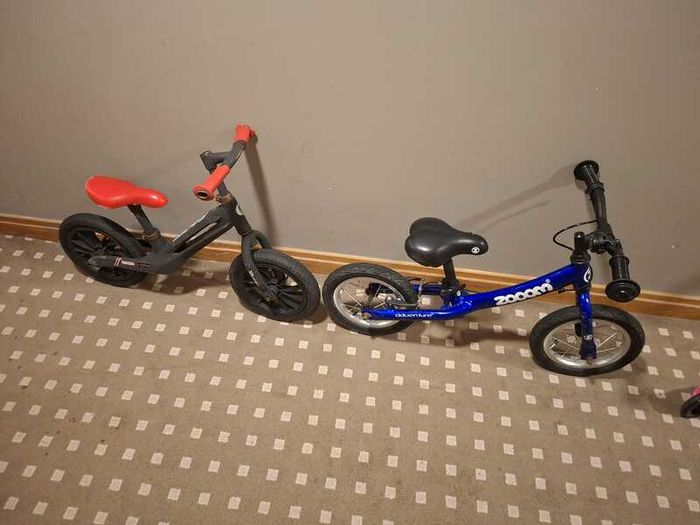 Two balance bike