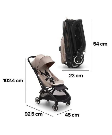bugaboo butterfly taupe