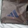Adidas large hold all 23" x 12 x 12 grey/ blue In excellent condition Image 4
