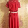Vintage Midi Dress Image 4