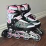 Senhai Kids Adjustable Inline Skates & Safety Gear Set (Size S / EU 33-36) Image 3