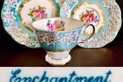Royal Albert "Enchantment"  Tea Cup Trio Set