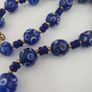 Antique Venetian Style Thousad Eyes Glass Beads Necklace Image 10