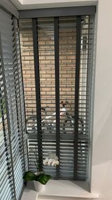 faux wooden blinds 50mm Slat (77cm width x 182cm drop (recess)