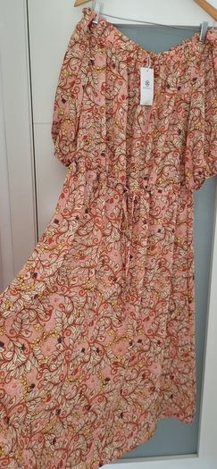 ENCUENTRO floral boho midi - Sz 44 (Fit 16-18UK) - Bnwt