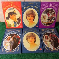 6 Vintage HRH Ladybird Souvenir  Books  /  1980s
