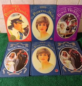 6 Vintage HRH Ladybird Souvenir  Books  /  1980s
