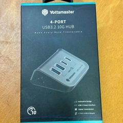 Yottamaster 4 Port USB Hub, Powered USB Hub with 10Gbps Data Transfer