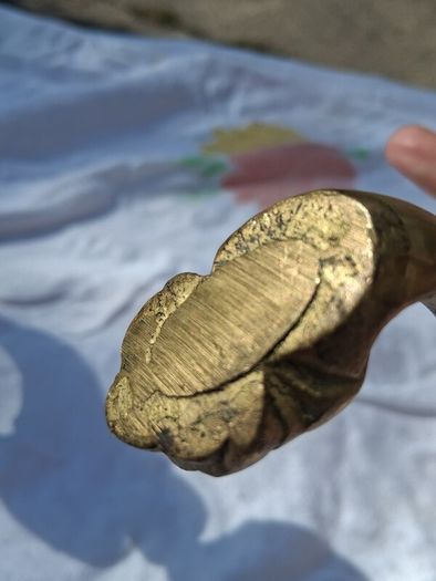 Napolean 111 Heavy Brass Andirons (4kgs)