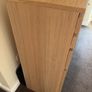 IKEA Malm Tall 6 Draw Dresser ( White Stained Oak Effect Colour ). Image 5