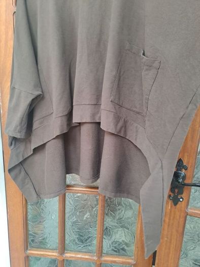Oversized COS style asymmetric turtleneck