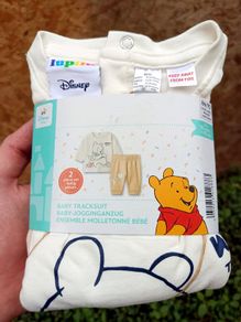 Baby Tracksuit 2 Piece Set 86/92 12-24 months Disney Winnie The Pooh Lupilu New
