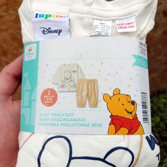 Baby Tracksuit 2 Piece Set 86/92 12-24 months Disney Winnie The Pooh Lupilu New