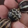 Ancient Burmese Pumtek Pyu Petrified Wood Beads Necklace Image 2