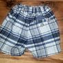 Mayoral Wool Mix Check Short Trousers 6 mths Image 2