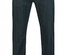 KAM Jeanswear "Stark" Mid Blue Distressed Relaxed Fit Jeans - Size 46R - (Brand New & Tagged)