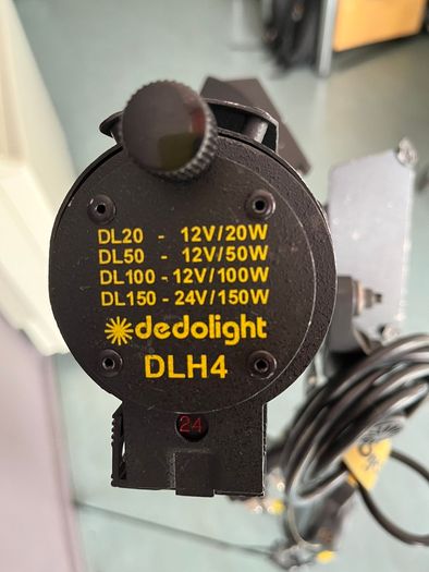 Set of 3 x Dedolight aspherical 2 with bag and accessories