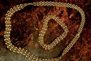 Beautiful Gold plated necklace and bracelet