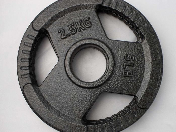2 x 2.5kg Olympic plates