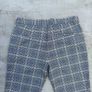 Grey slim fit cropped trousers Image 4