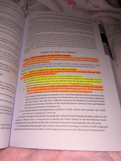 EU Treaties and legislation