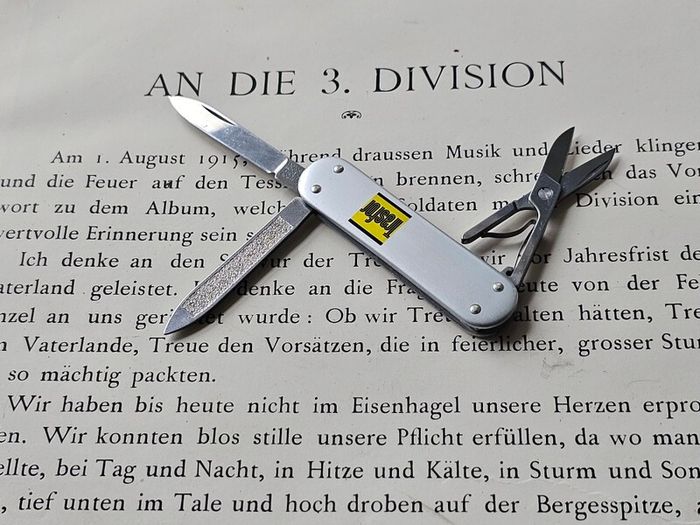 Vintage Victorinox Alox Companion Discontinued 1980s Collectable Swiss Army Knife 58mm model