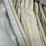 Stunning Silk Interlined Curtains 116" wide x 92" drop Image 3