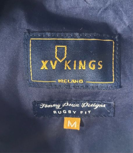 XV Kings Tommy Bowe Navy Hooded Lined Jacket - Size M