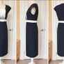 Brand Gold Grey Ivory Beaded Occasion Dress  Size 16 Image 3