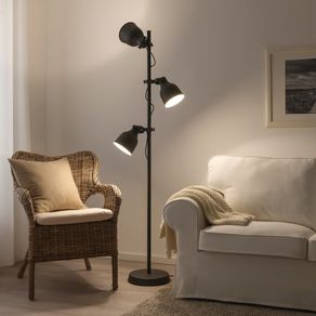 IKEA HEKTAR Floor Lamp (3-Spot Each) Dark Grey