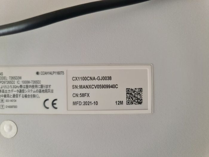 Laptop Asus  Model CX1100CN  for parts