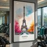 Paris Wall Art Print, Travel Art Poster Image 6
