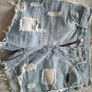 Light blue denim Shorts size UK 6/8 Image 9