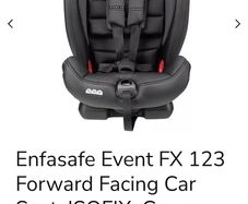 Infant car seat with ISO-fix base