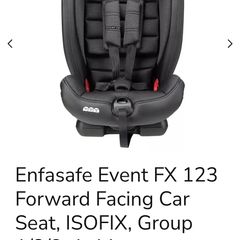 Infant car seat with ISO-fix base