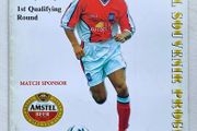 Very Rare 1999 St. Patrick's Athletic v FC Zimbru - UEFA Champions League 1st Qualifying Round Programme