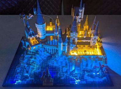 Lego Harry Potter HogwartsCastle and Grounds (76419) Including Light Set