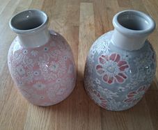 Langs ceramic vase - floral design