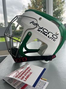 Brand new mycro hurling helmet with tags