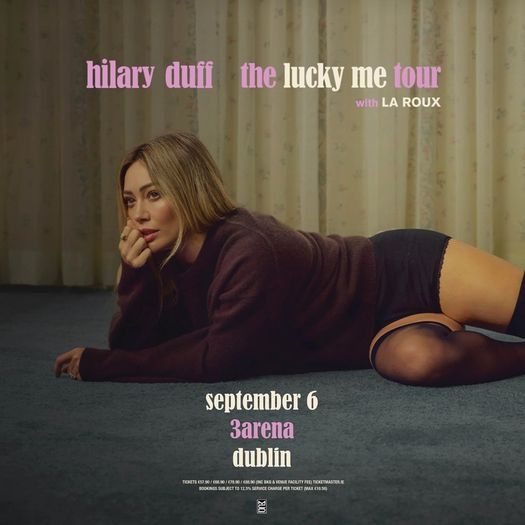 Hilary Duff 2 x Standing Tickets