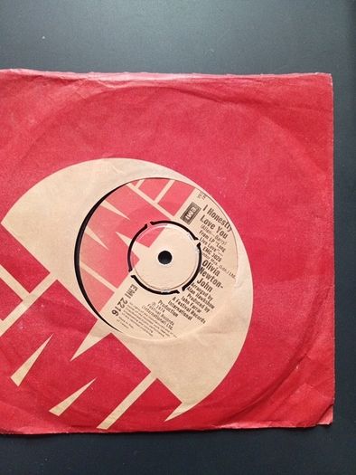 I honestly love you 7"vinyl single Irish pressing Olivia newton john