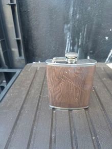 Vintage hip flask