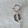 9 carat white gold 18'' diamond pendant necklace Image 7