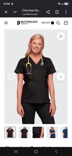 Maternity scrubs top & bottoms