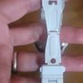 Softech Unisex White and Silver Analog Watch with Crystal Diamonte Bezel Image 7