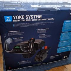 Flight simulator yoke