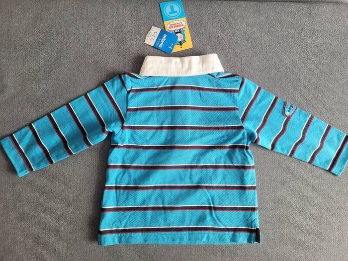BNWT - Adams Kids Long Sleeved Polo Top, size: 12-18 Months