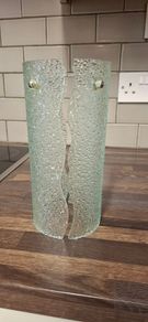 Textured Glass Ceiling Light Shade