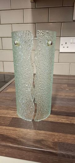 Textured Glass Ceiling Light Shade